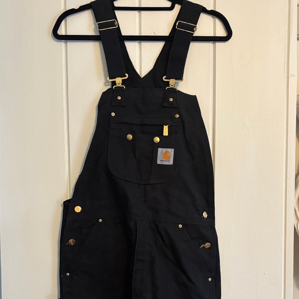 Carhartt Zip to Thigh Overall in Duck Canvas